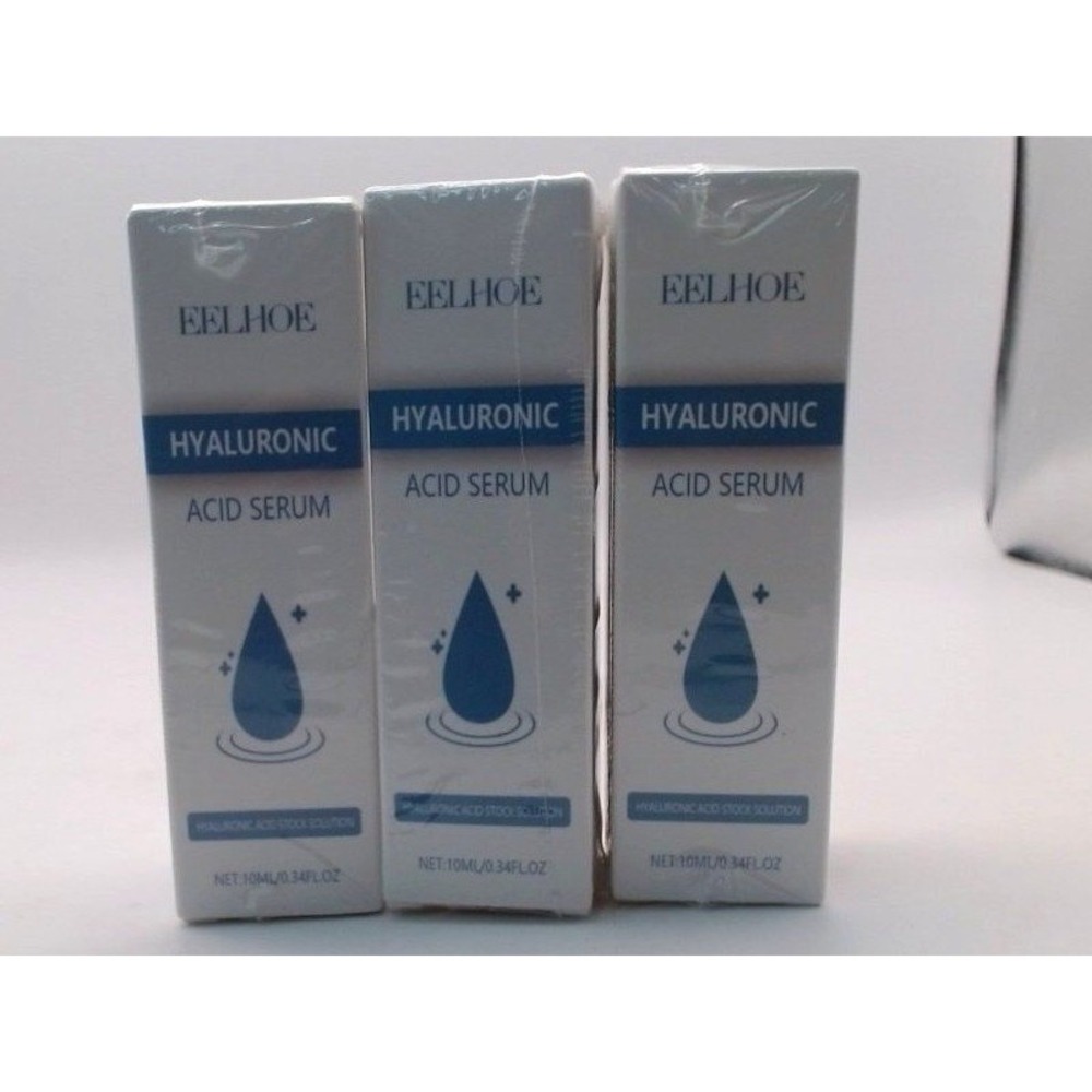 Eelhoe - Hyaluronic‎ Acid Serum, 3 Pack, 10 mL Each, BRAND NEW IN BOXES